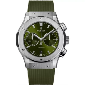 Hublot Classic Fusion 521.NX.8970.RX Chronograph Titanium Green 45MM