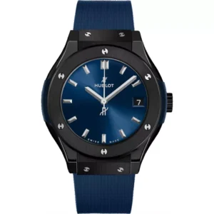 Hublot Classic Fusion 581.CM.7170.RX Ceramic Blue 33MM