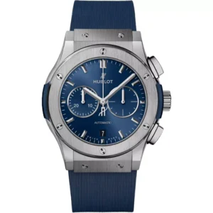 Hublot Classic Fusion 541.NX.7170.RX Chronograph Titanium Blue 42MM