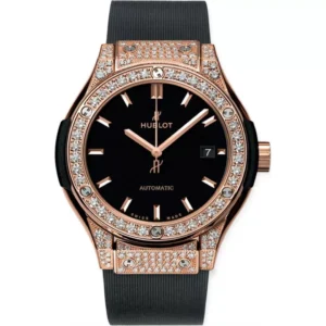 Hublot Classic Fusion King Gold Pavé 33 mm