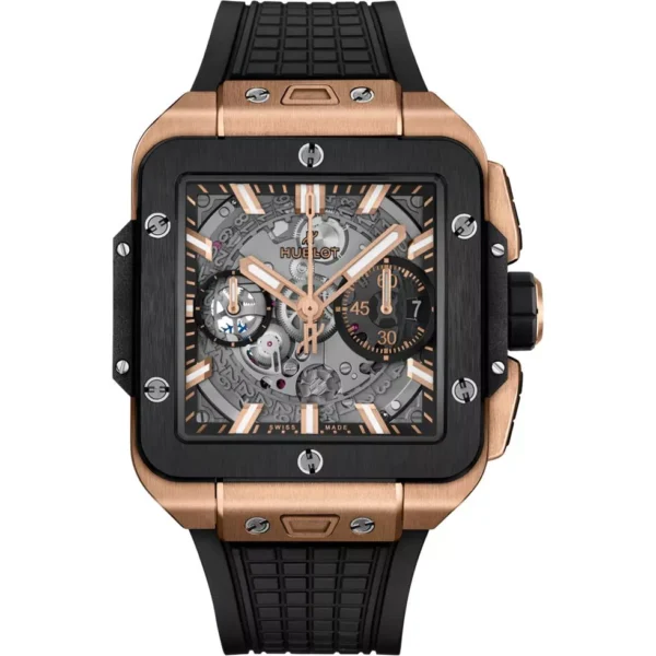 Hublot Square Bang Unico King Gold Ceramic 42mm